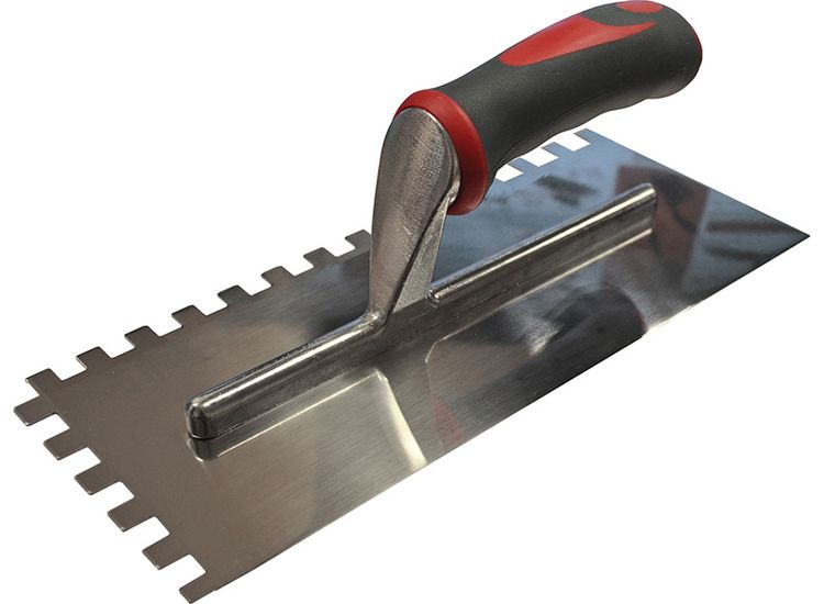 Faithfull Notched Trowel Serrated Edge