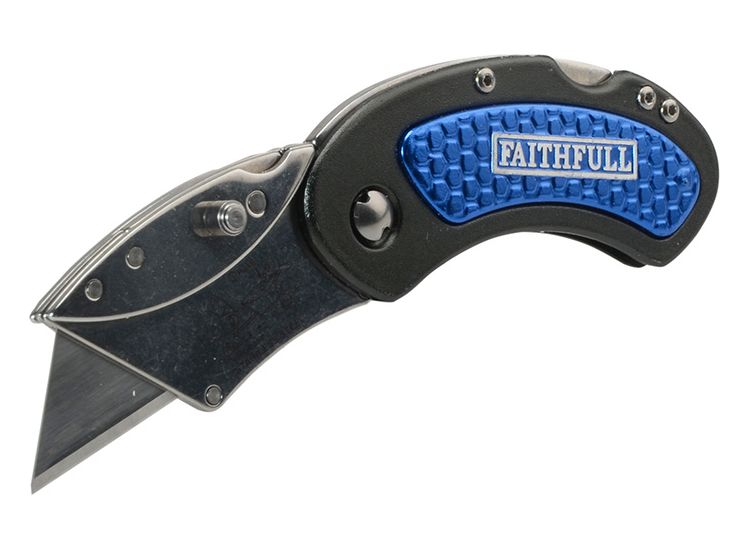 Faithfull Utility Folding Knife with Blade Lock