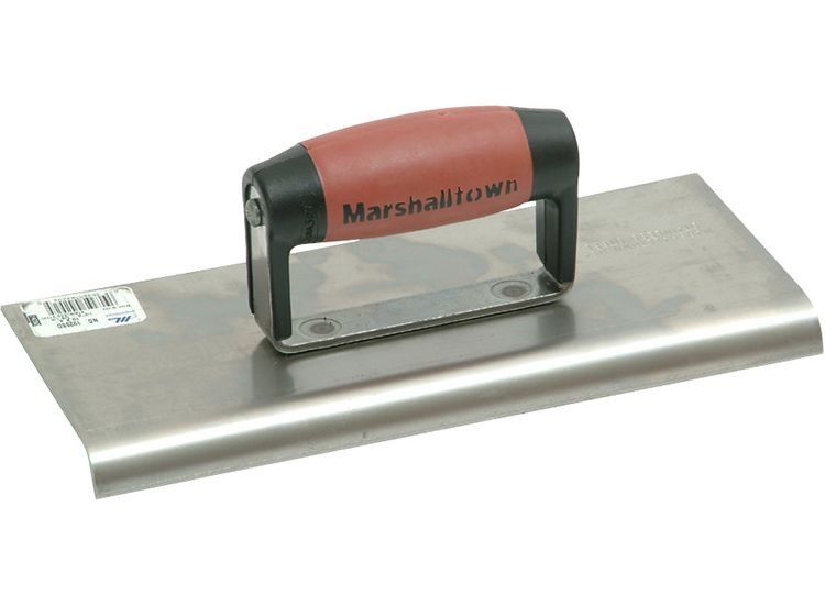 Marshalltown M192SS Stainless Steel Cement Edger DuraSoft® Handle 10 x 4in