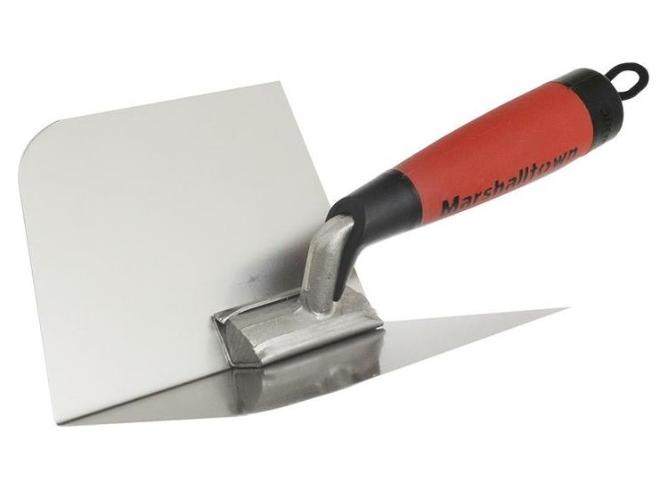 Marshalltown M23RD Curved Inside Corner Trowel DuraSoft® Handle 5in