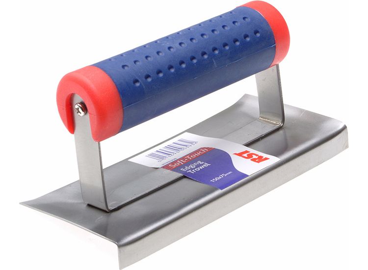 R.S.T. Edger Trowel Soft Touch Handle 6 x 3in