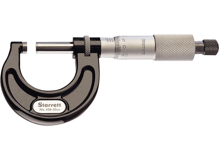 Starrett 436 Series External Micrometer