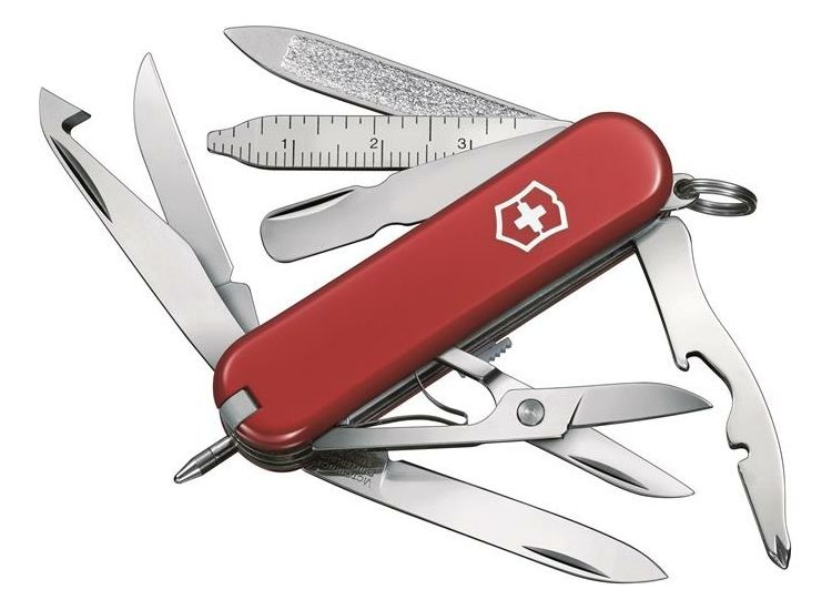 Victorinox MiniChamp Swiss Army Knife Red 06385NP