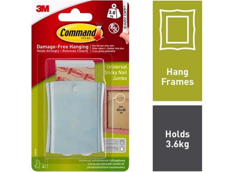 Command™ 7100108995 Jumbo Universal Sticky Nail