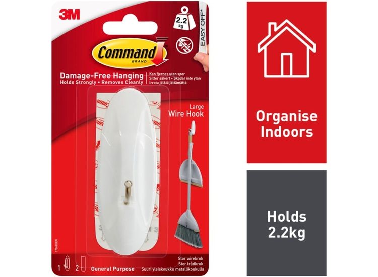 Command™ 7100134289 Large Wire Hook