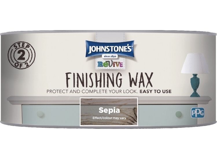 Johnstones  Finishing Wax Sepia