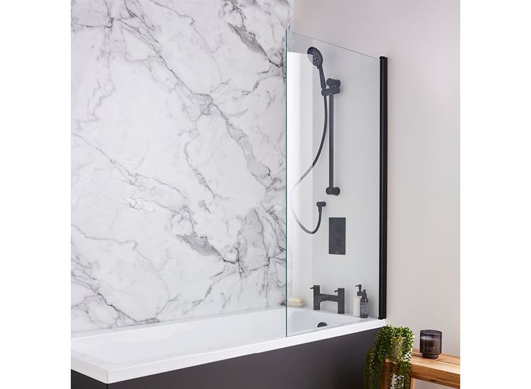 Kvit NER-SSS Nero Square Bath Screen