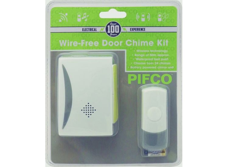 Pifco ELA1163GED Wirefree Door Chime Kit
