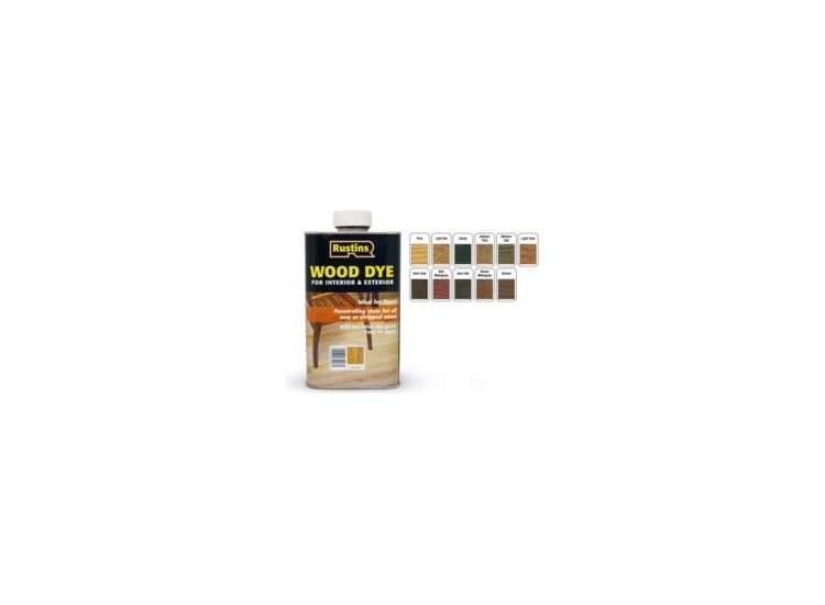 Rustins Interior &amp; Exterior Wood Dye 250ml