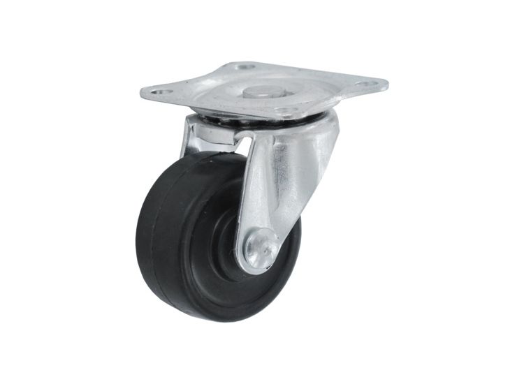 Smiths Ironmongery Swivel Castor Rubber Wheel