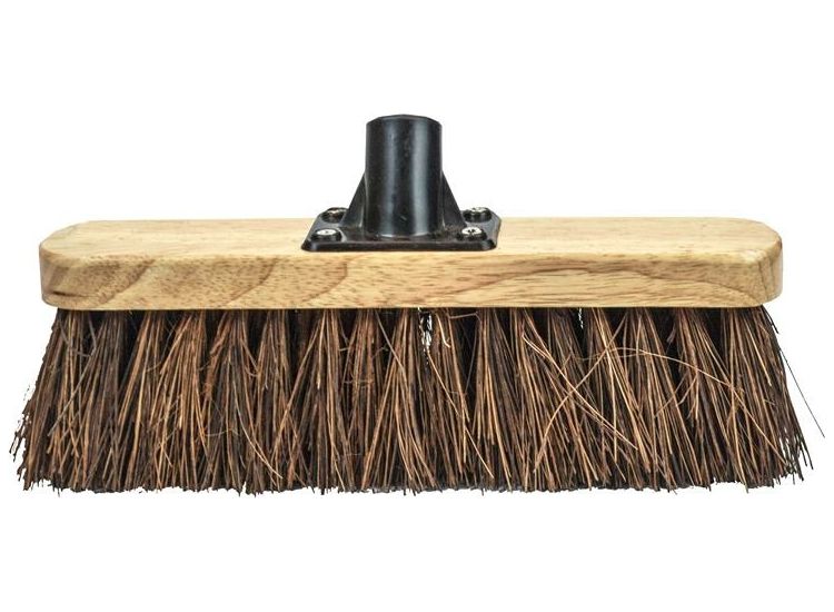 Faithfull Bassine Varnished Broom Head 300mm (12in) Threaded Socket