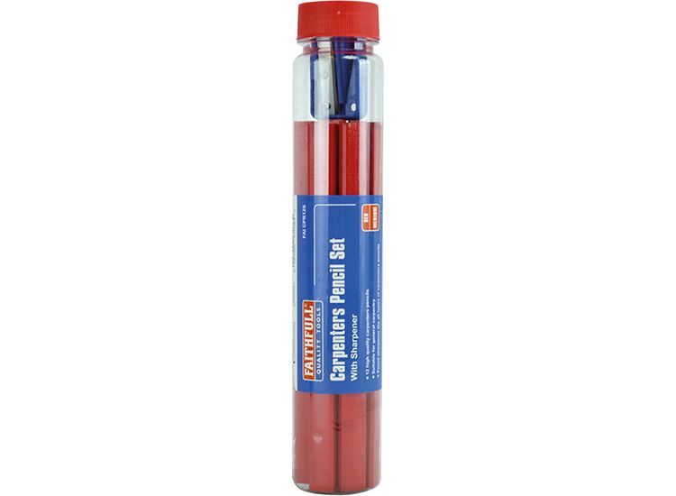 Faithfull Carpenter's Pencil Set