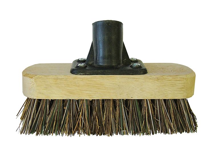 Faithfull Deck Scrub Broom Head 175mm (7in) Threaded Socket