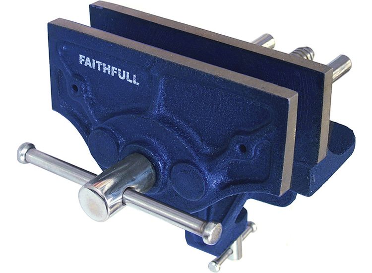 Faithfull Woodcraft Vice 150mm (6in) - Clamp Mount