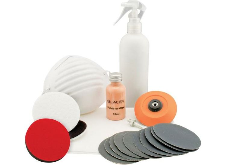 Flexipads World Class GLACIER Advanced Glass Polishing Kit