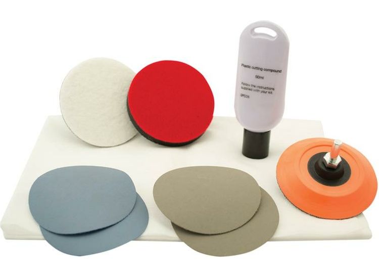 Flexipads World Class Plastic Scratch Repair &amp; Polishing Kit