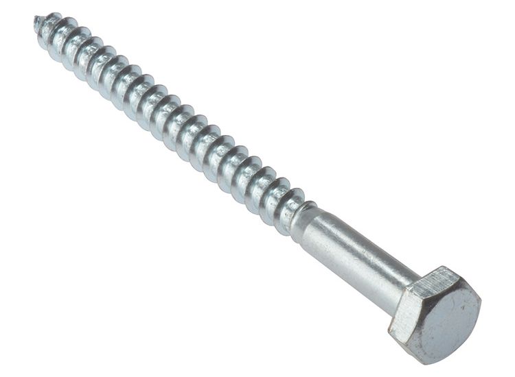 ForgeFix Coach Screws, Hex Head, ZP