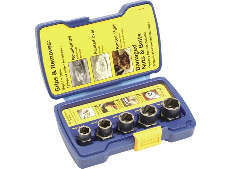 IRWIN® Bolt Grip Fastener Remover Base Set, 5 Piece
