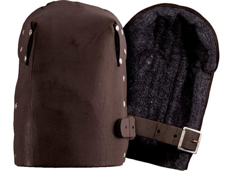 Kuny's KP-299 Heavy-Duty Leather Thick Felt Knee Pads