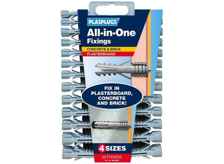 Plasplugs All-in-One Fixings