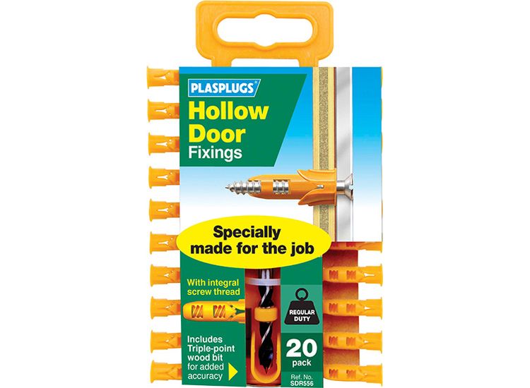 Plasplugs Hollow Door Fixings