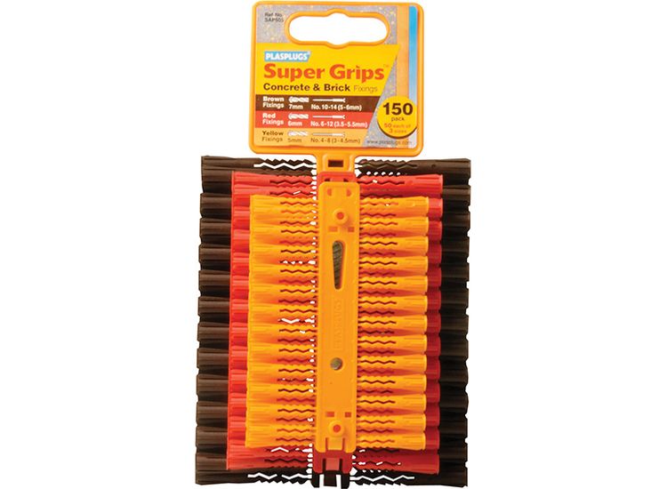 Plasplugs Solid Wall Super Grips™