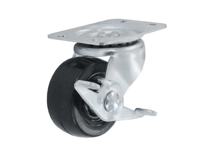 Smiths Ironmongery Swivel Castor Wheel With Brake