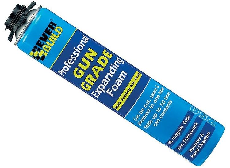 Everbuild Sika Pro Gun Grade Expanding Foam 750ml