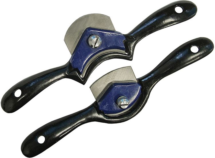 Faithfull Spokeshave Twin Pack (1 Concave &amp; 1 Convex)