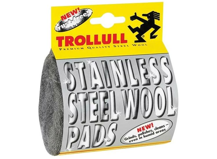 Trollull Stainless Steel Wool Pads (Pack 2)