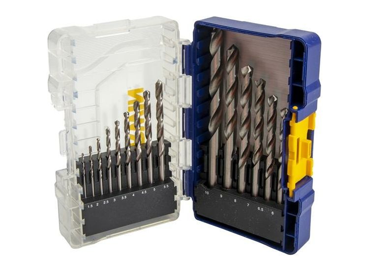 IRWIN® HSS Titanium Metal Drill Bit Set, 13 Piece