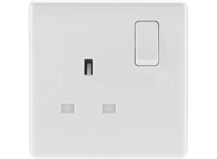 BG 821-01 Single Pole 1 Gang Switched Socket