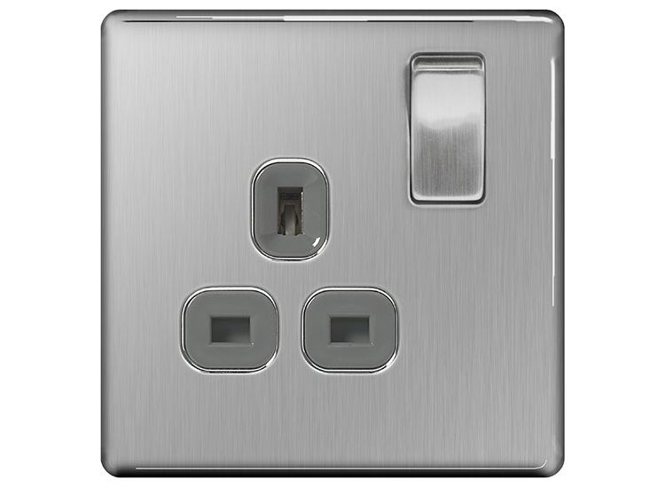 BG FBS21G-01 Switched Socket 1 Socket Double Pole
