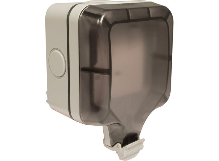 BG WP21-01 Weatherproof IP66 1 Gang 13A DP Switched Socket