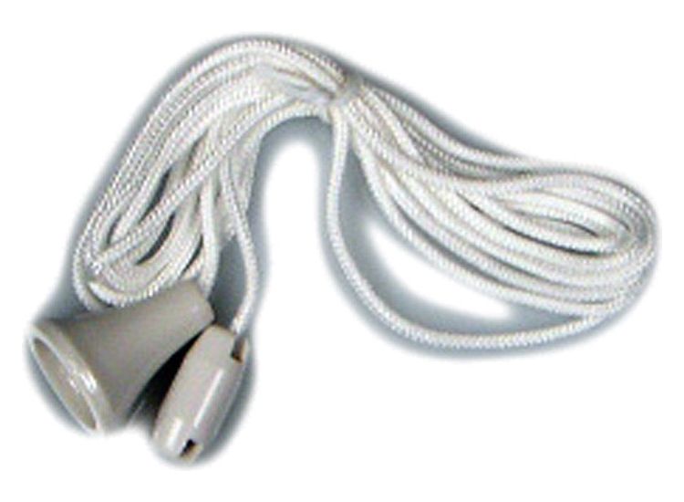 Dencon 1729P Spare Pull Cord for Ceiling Switch, White