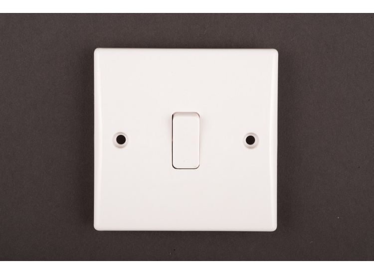 Dencon BP3402STV Slimline 10A 1G 2way Switch to BS3676