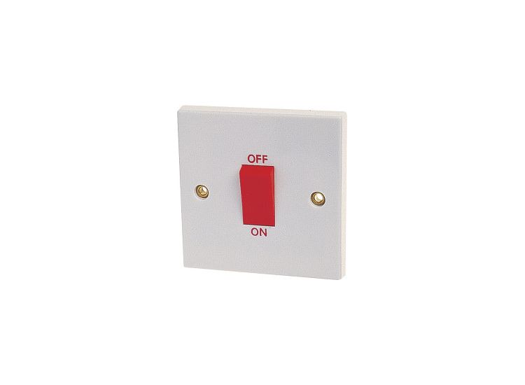 Dencon BP4454 45A Double Pole Switch to BS3676