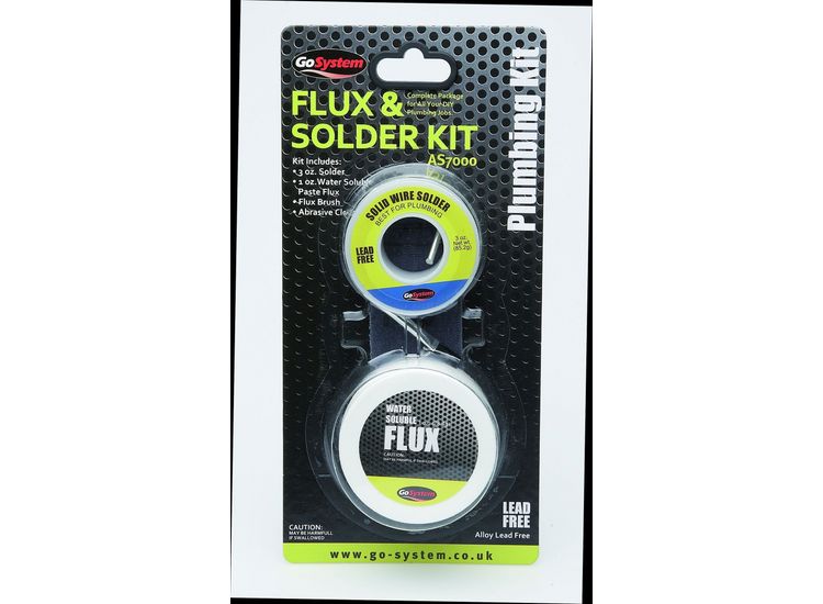 GoSystem AS7000 Lead Free Solder &amp; Flux Kit