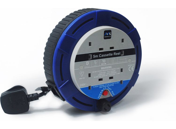 Masterplug SCT0510/4BL-MP Cable Reel 10 Amp