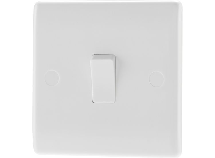 Nexus MWA 811-01 1way White Round Edge Switch