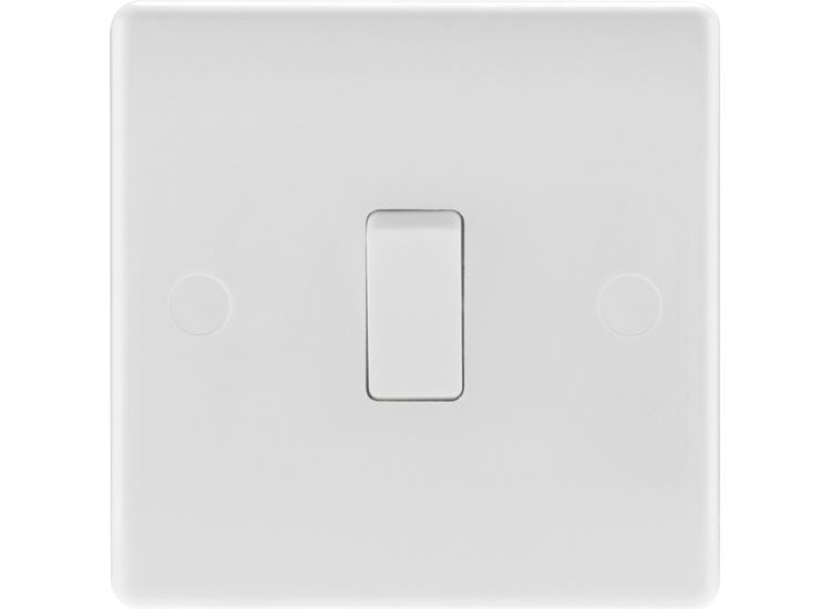 Nexus 2 Way White Round Edge Switch