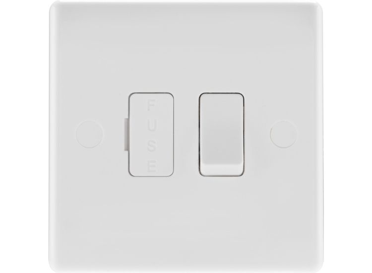 Nexus MWA 850-01 Moulded White 13 Amp Switched And Fused