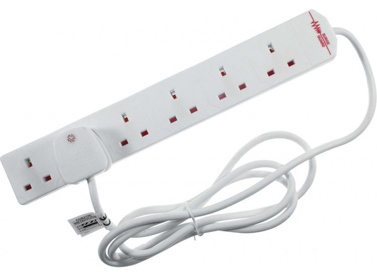 Securlec SL9050 Extension Lead 6 Gang