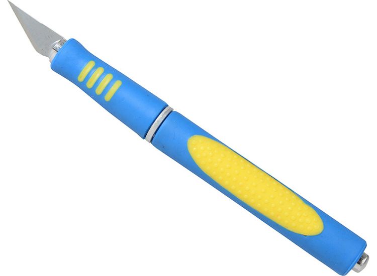 BlueSpot Tools Soft Grip Precision Knife &amp; Blades