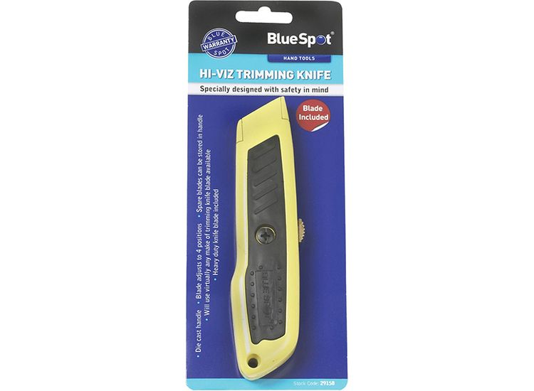 BlueSpot Tools Trimming Knife with Soft Grip