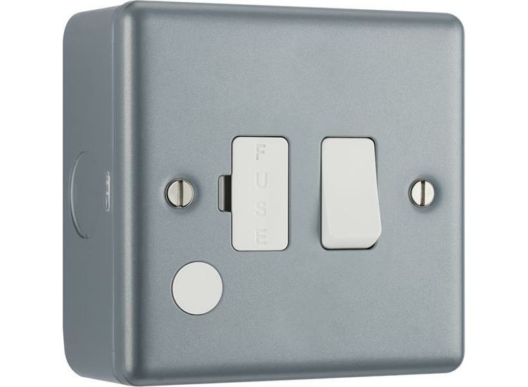 Masterplug Metal Clad Switched Fused Connection Unit 13A