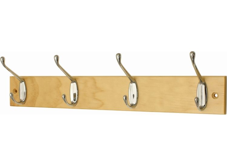 Headbourne HR0823H Pine Board Silver Hook