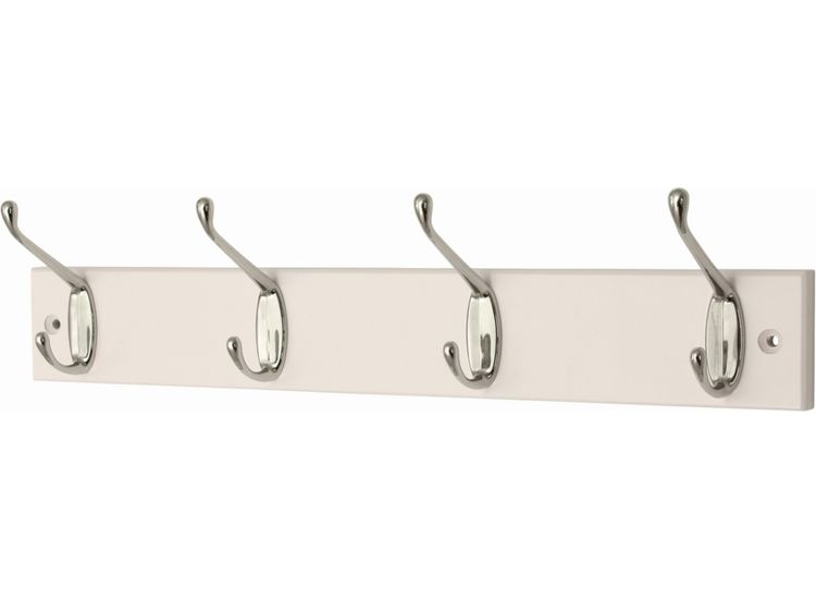 Headbourne HR4136H White Board Chrome Hook