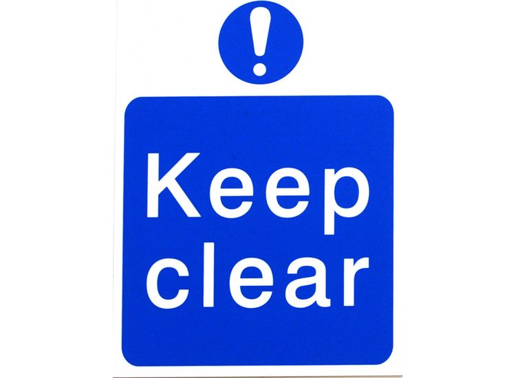 House Nameplate Co Keep Clear