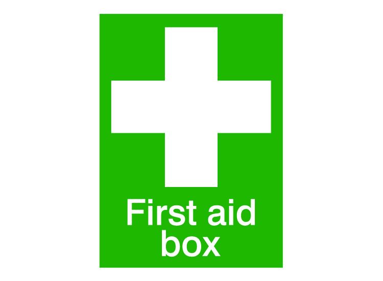 House Nameplate Co PVC80 First Aid Box